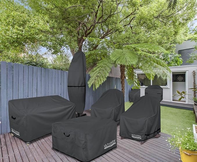 ULTCOVER Patio Furniture Sofa Cover 88W x 35D x 35H inch Waterproof Outdoor - Image 7