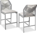 Best Choice Products Indoor Outdoor Counter Height Bar Stools Set of 2 by BestChoiceProducts