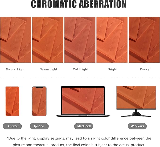 BONZER Outdoor Curtains for Patio Water Resistant Heavy Privacy Light Filtering - Image 5