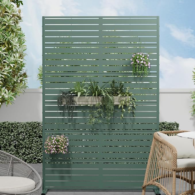 Casaphoria Metal Privacy Screen Outdoor by Casaphoria