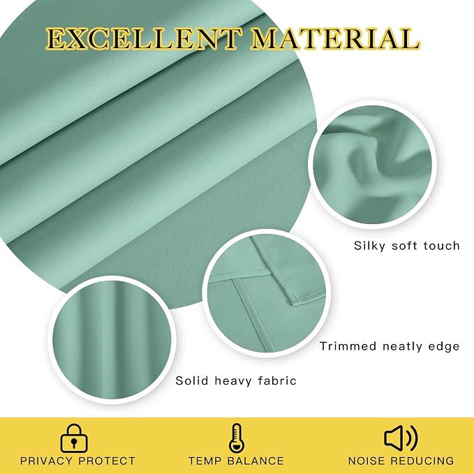 NICETOWN 84 inch Sliding Door Curtains - Image 3
