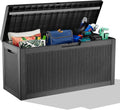 ROJIK Outdoor Storage Housing Deck Box, Waterproof Patio Furniture, Garden Tools by ROJIK