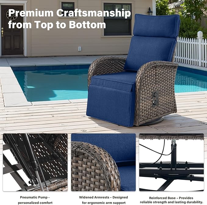 Belord 5 Piece Patio Furniture Set - Image 7