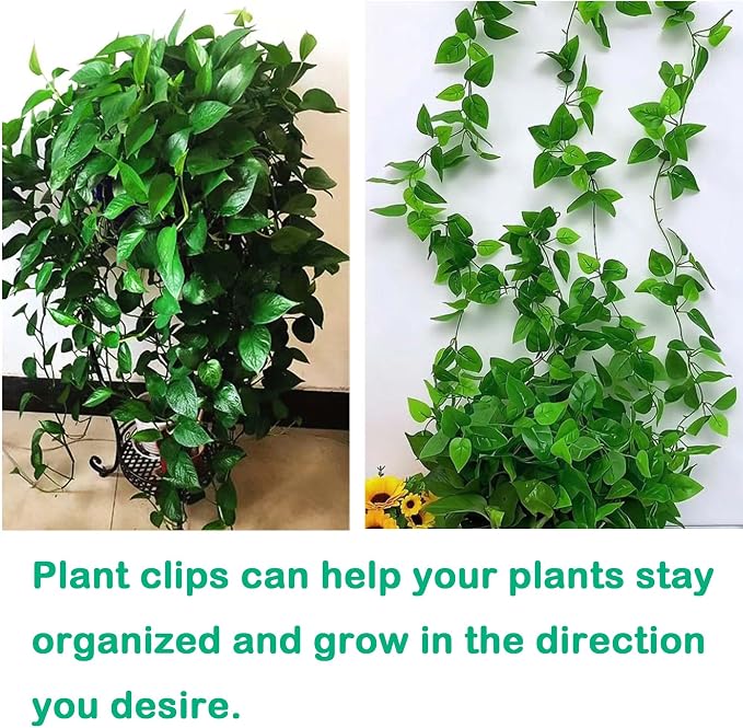 Plant Climbing Wall Fixture Clips, Invisible Holder Leaf Shaped Wall Vines - Image 7
