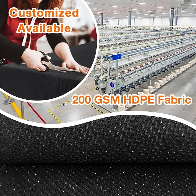 Artpuch Outdoor Pergola Shade Cover 8x10 FT Sun Shade Cloth - Image 2