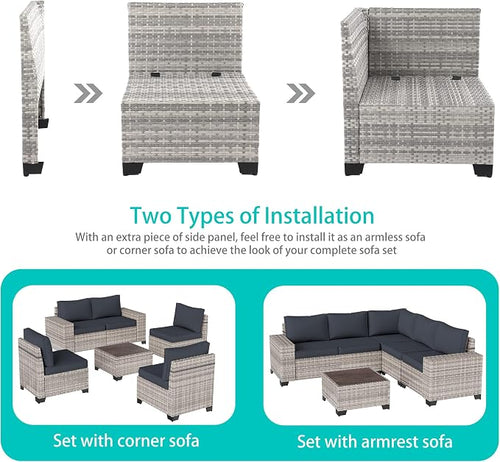 13-Piece Outdoor Patio Furniture Set - Image 2