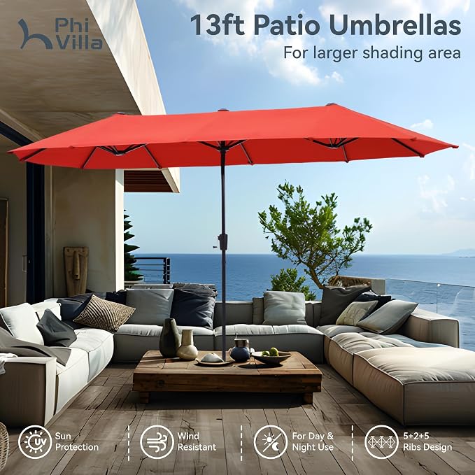 PHI VILLA 8 Piece Patio Dining Set - Image 6