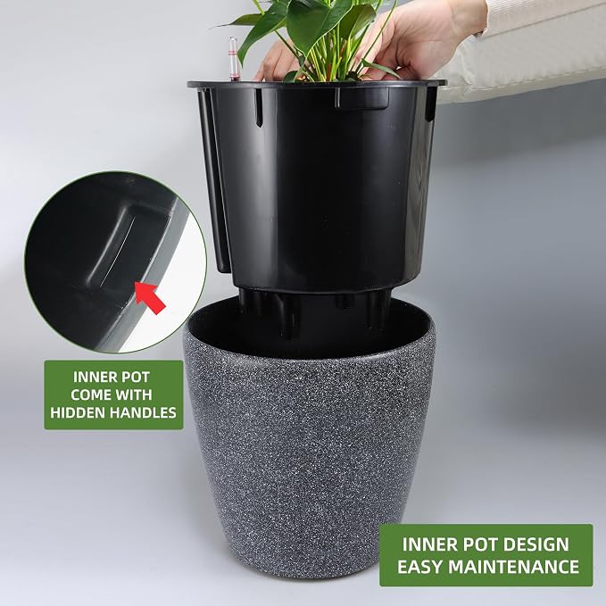 Dexceder 18x17 Self Watering Planter - Image 4