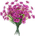 MACTING Artificial Flowers for Outdoors Fake Flowers UV Resistant No Fade Faux by MACTING