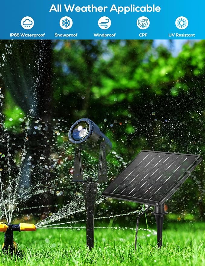 ZYAN Solar Color Changing RGB Spotlights - Image 5