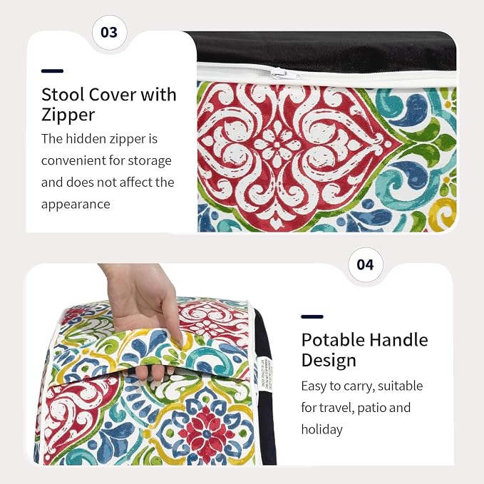 Inflatable Ottoman Stool D21 xH9 - Image 5