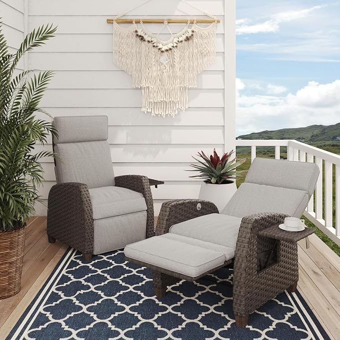 Grand patio Outdoor Reclining Chairs by GrandPatio