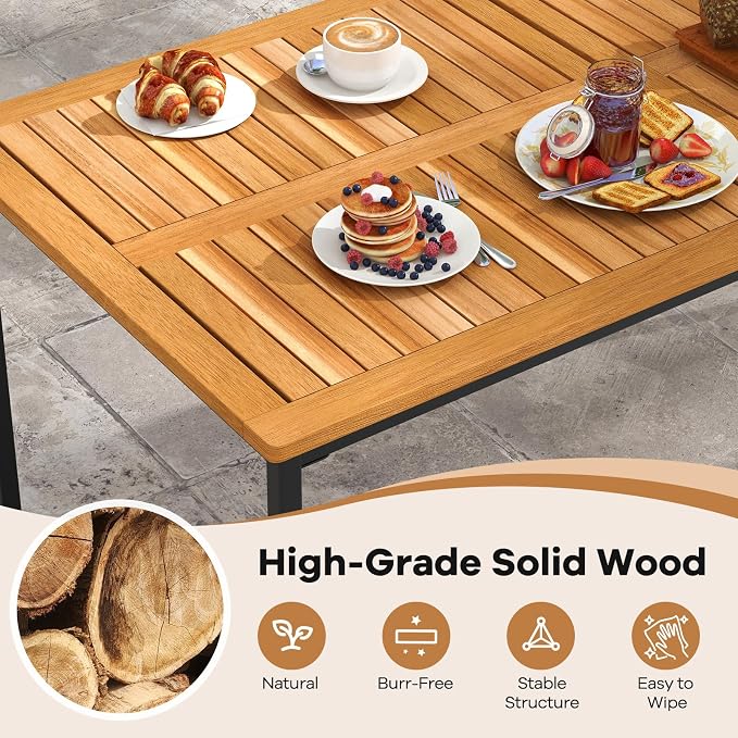 Tangkula 7 Piece Outdoor Dining Set - Image 4