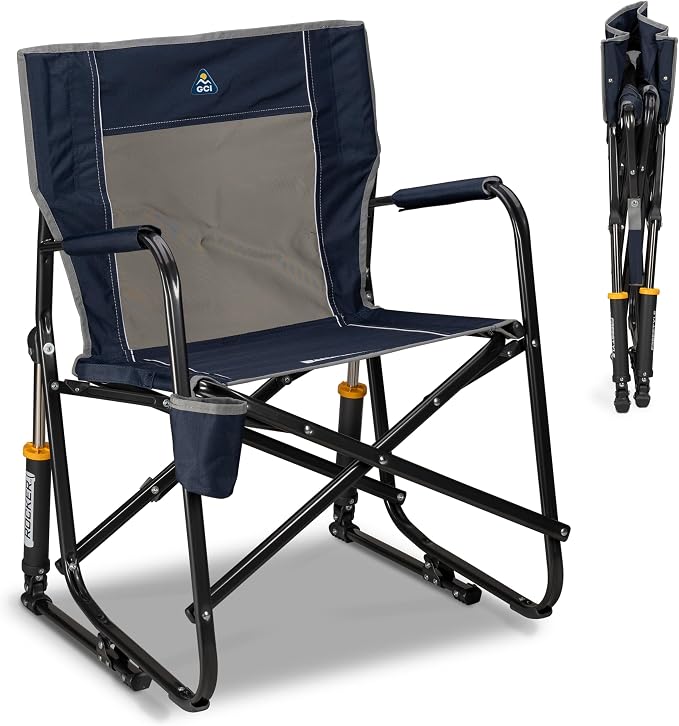 GCI Outdoor Freestyle Rocker Camping Chair | Portable Folding Rocking Chair by GCIOUTDOOR