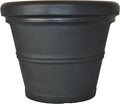 Tusco Products RR135BK Classic Rolled Rim Garden Planter by TuscoProducts