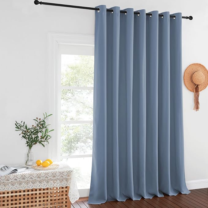 NICETOWN Privacy Room Divider Curtain Thermal Blackout Curtain by NICETOWN