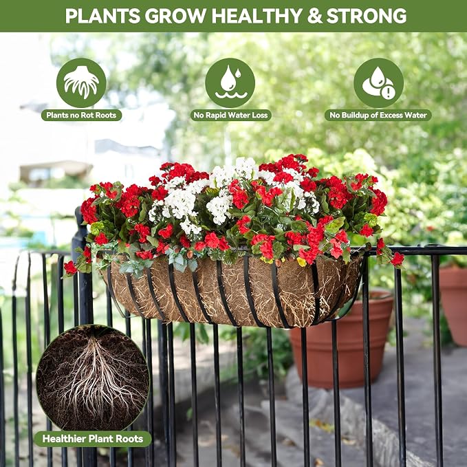2Pcs Trough Coco Liner 30" Coco Coir Liners - Image 2