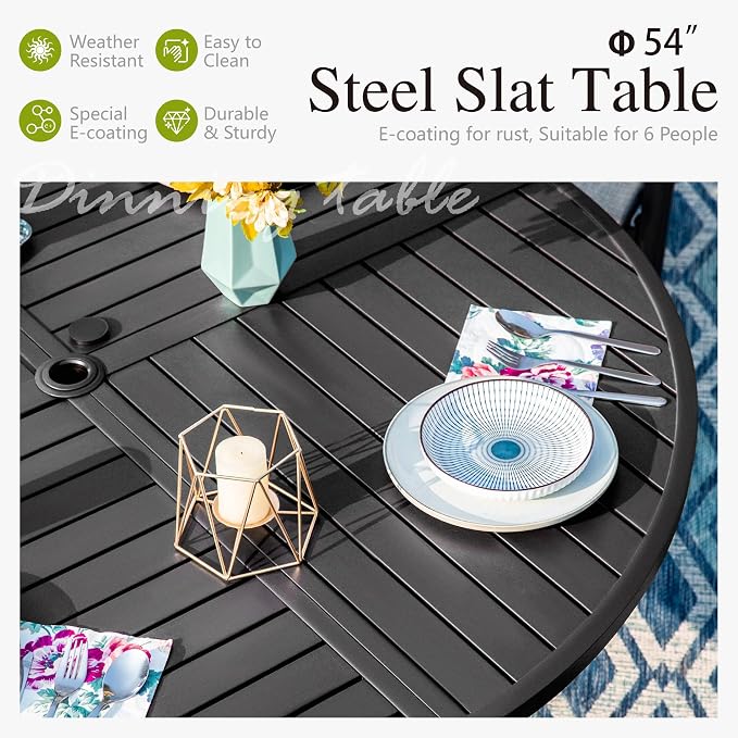 Sophia and William Patio Dining Set - Image 5