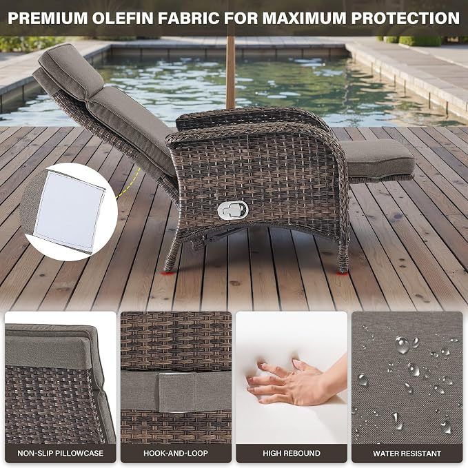 Belord 5 Piece Patio Furniture Set - Image 5