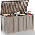 EasyUp 180 Gallon Outdoor Deck Box Waterproof, UV Resistant Resin Outdoor by EASYUP