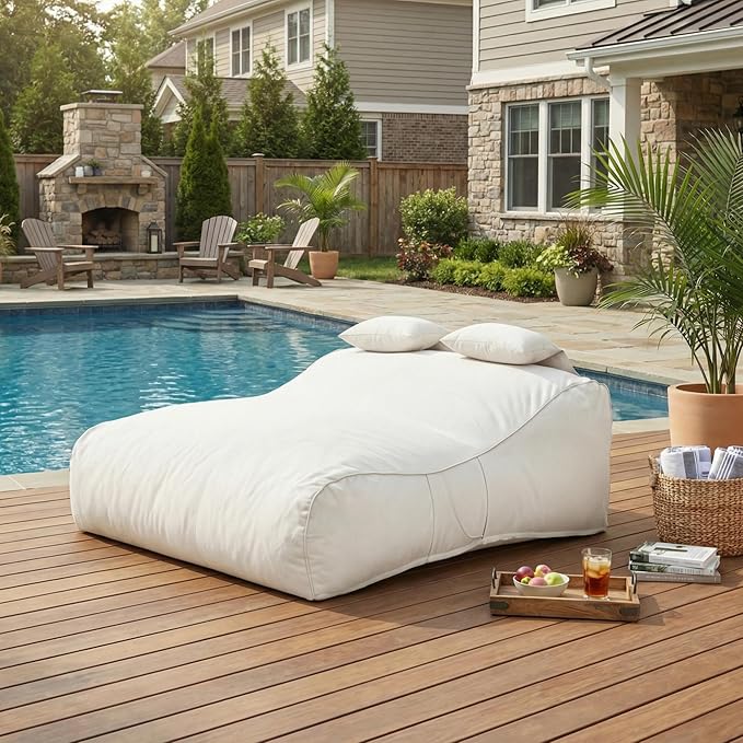 Merax Outdoor Bean Bag Chair Sun Lounger by Merax