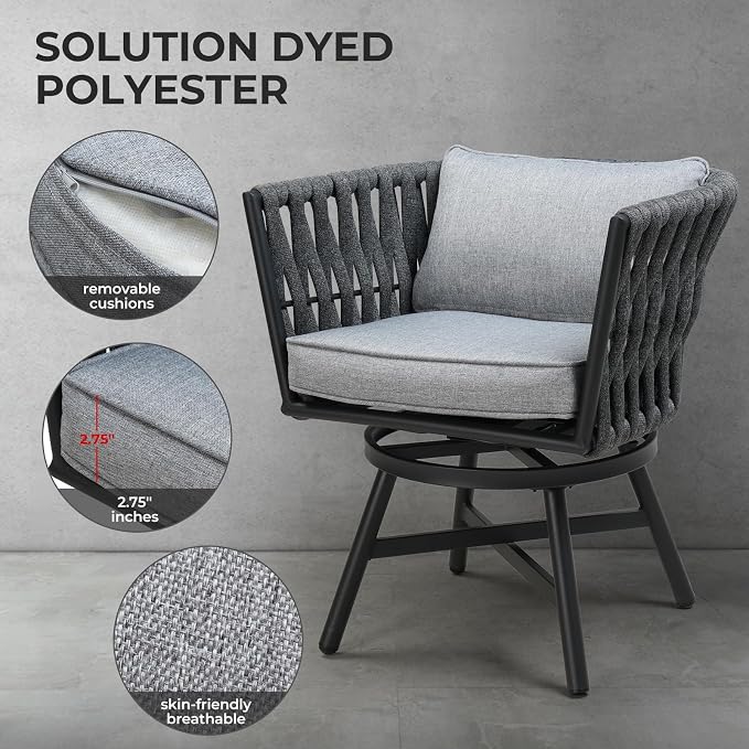 Grand patio 5-Piece Outdoor Dining Set - Image 5