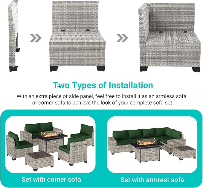 7-Piece Outdoor Patio Furniture Set - Image 3