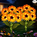 Solar Sunflower Lights 2 Pack by yulloyello