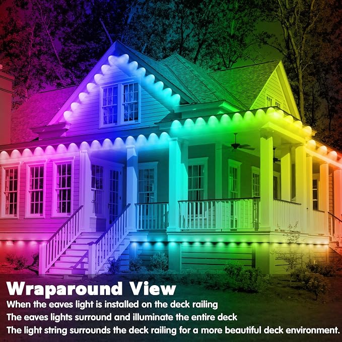 FBZ 150FT Permanent Outdoor RGB Lights - Image 3