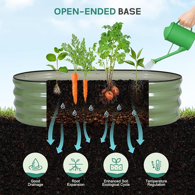 Galvanized Raised Garden Bed - Image 5
