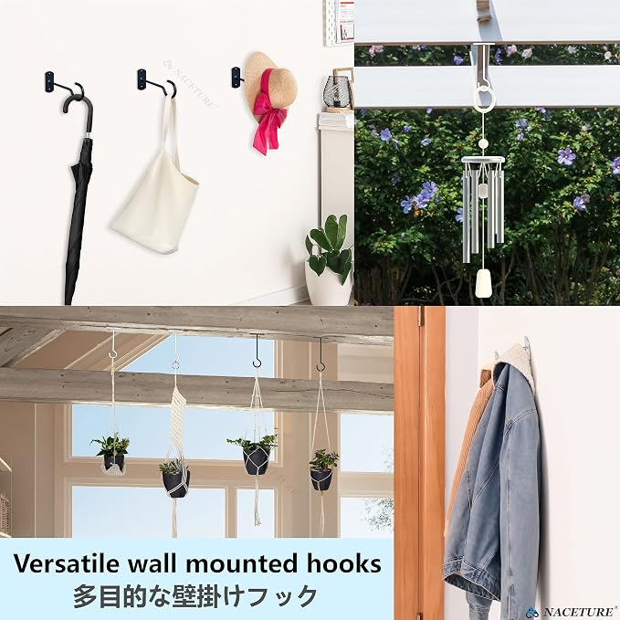 NACETURE Ceiling Hooks Heavy Duty 2 Pack - Image 9