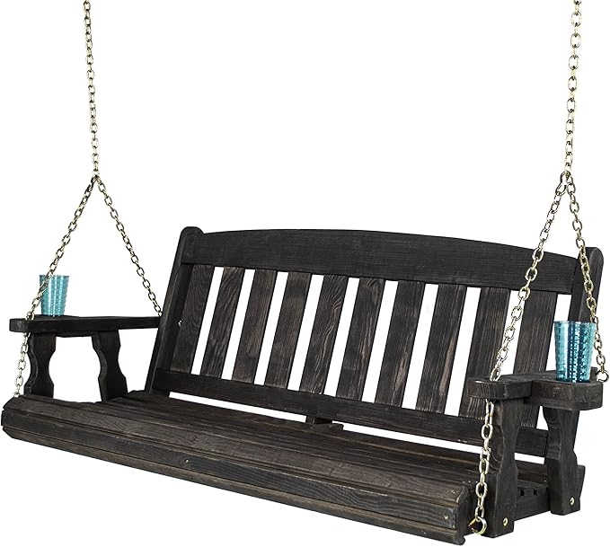 Amish Casual Heavy Duty 800 Lb Mission Treated Porch Swing by AmishCasual