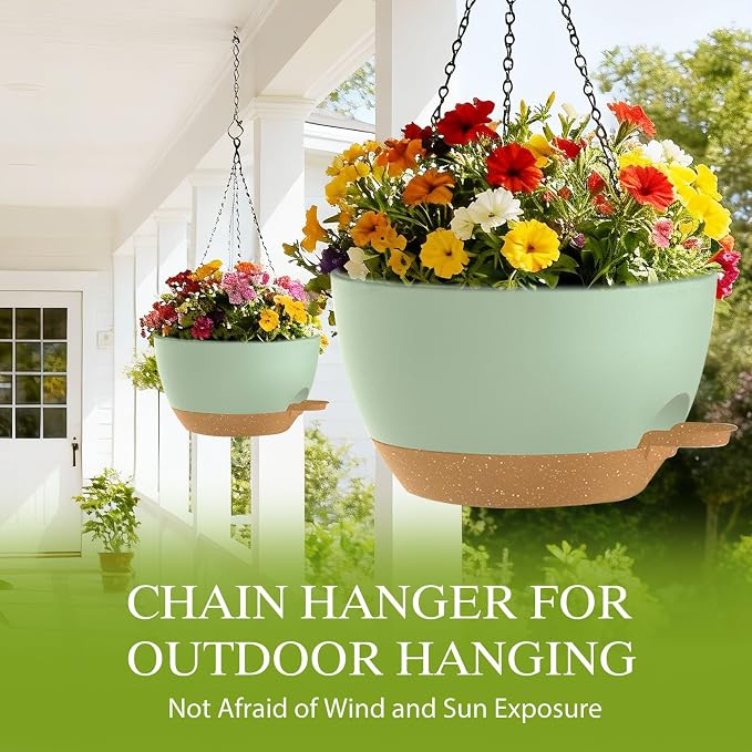10 Inch Hanging Baskets 2 PC - Image 5
