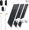 Solar Panel for Arlo Essential/XL Spotlight Cam, Essential 2K/2K XL, by AYIIFEI