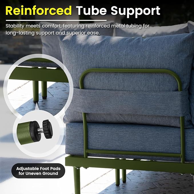 Sundale Outdoor 5 Pieces Patio Furniture Set - Image 4