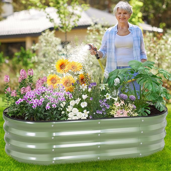 Galvanized Raised Garden Bed - Image 6