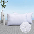 MIULEE Pack of 2 16x24 Outdoor Pillow Inserts, Outdoor Throw Pillows by MIULEE