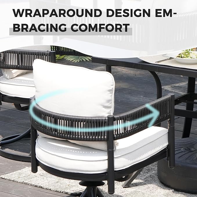 Grand patio 5-Piece Outdoor Dining Set - Image 2