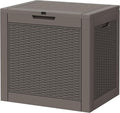 Outdoor Storage Box, Resin Deck Boxes Indoor and outdoor, Waterproof Storage by NBYSGO