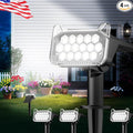 WdtPro Solar Spot Lights Outdoor Waterproof, Bright Solar Lights Outdoor by WdtPro