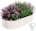 Galvanized Metal Planter Raised Garden Bed Kit by ZFHgarden