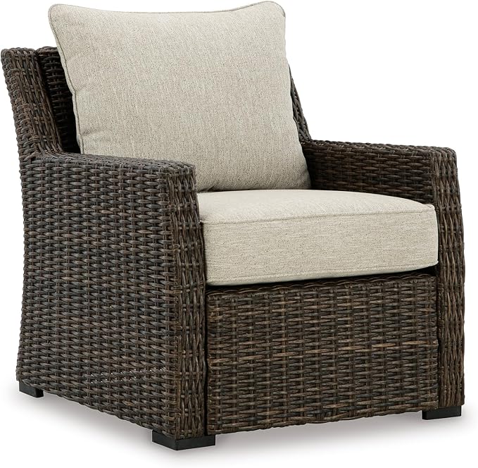 Signature Design by Ashley Brook Ranch Casual Nuvella Weather Resistant Fabric by SignatureDesignbyAshley