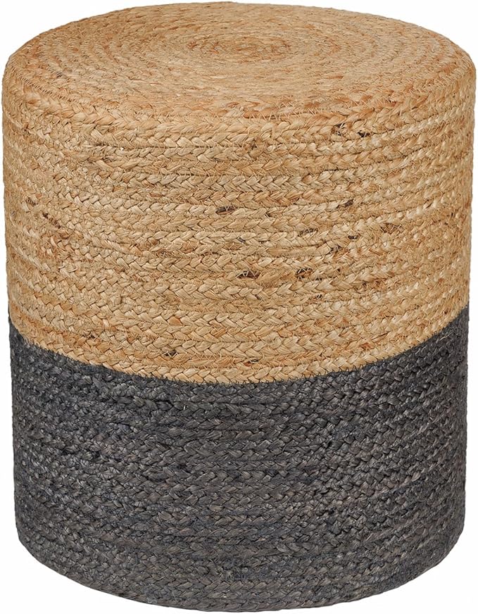 REDEARTH · Cylindrical Pouf Foot Stool Ottoman - Image 4