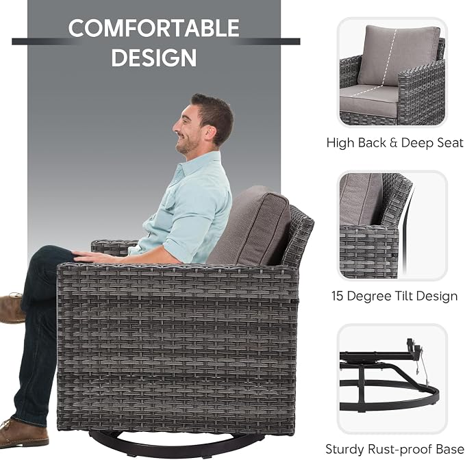 Belord Patio Furniture Set - Image 4