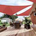Patio Paradise 23' x 23' x 23' Sun Shade Sail Triangle Canopy Shade Cloth by Patio