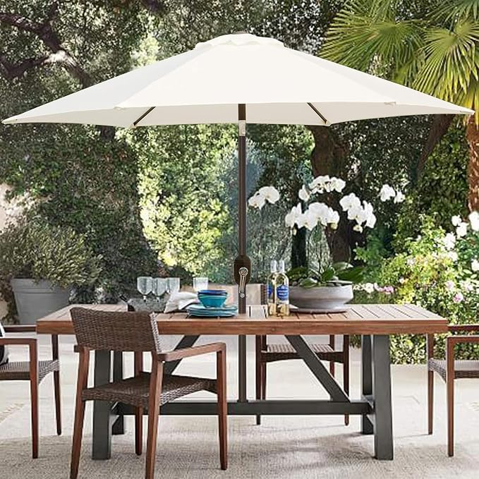 Blissun 7.5 ft Patio Umbrella, Yard Umbrella, Outdoor Market Umbrella - Image 6