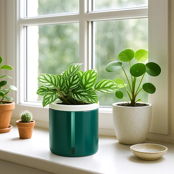 D'vine Dev 4 Inch Design Self Watering Planter - Image 4