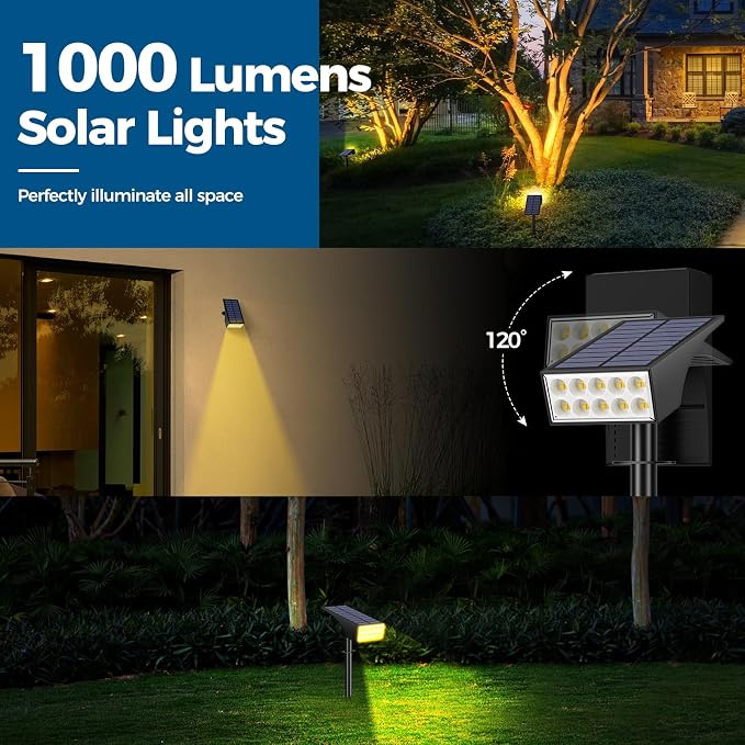 Solar Lights Outdoor Waterproof IP65, Spot Solar Light - Image 6