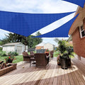 Patio Paradise 24' x 24' x 24' Sun Shade Sail Triangle Canopy Shade Cloth by Patio