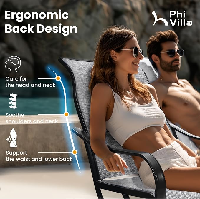 PHI VILLA 8 Piece Patio Dining Set - Image 9